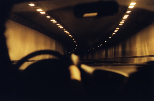 We are driving north