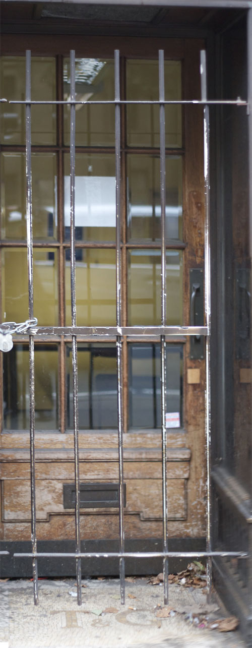 It is a cool door, the patina on the panels and glass, you the works